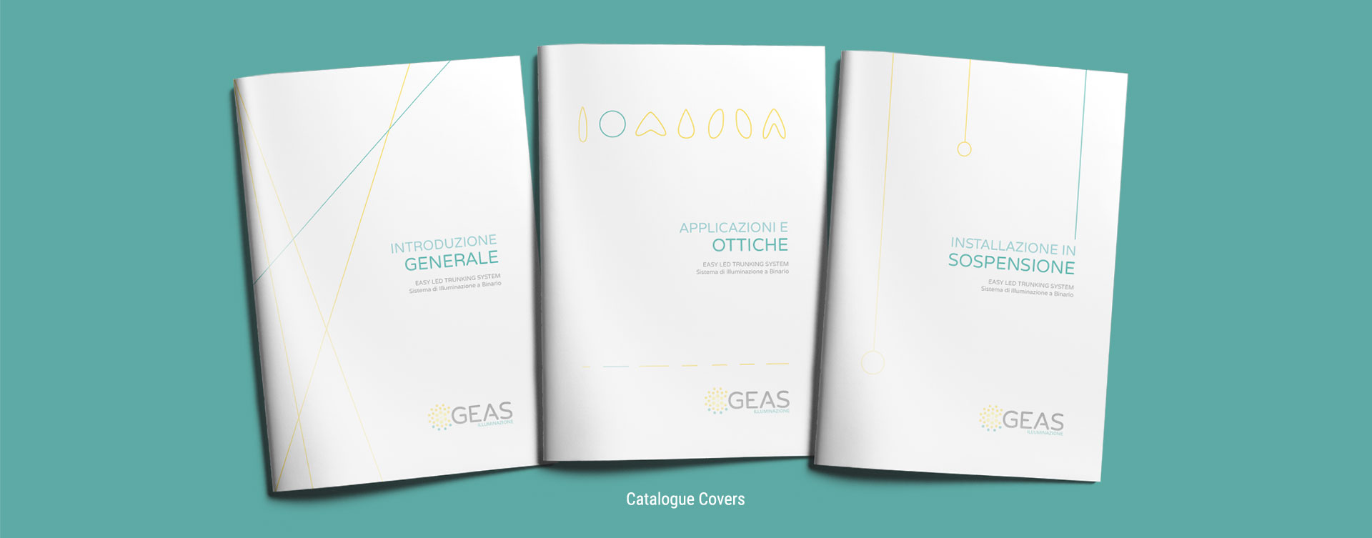 Branding e visual design GEAS Illuminazione